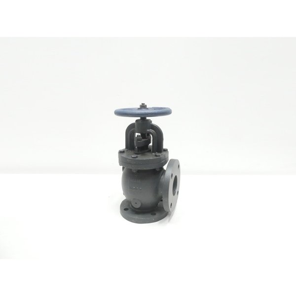 Nibco ANGLE MANUAL 125 IRON FLANGED 3IN GLOBE VALVE NHD300F F-818-B